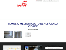 Tablet Screenshot of hotelbarravelha.com.br